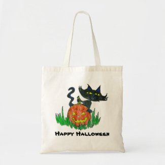 Tote bag - Halloween Kitty bag