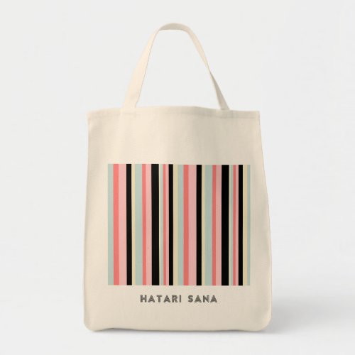 Tote Bag Happy Stripes by HATARI SANA