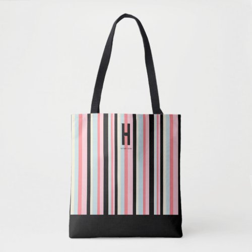 Tote Bag Happy Stripes II by HATARI SANA