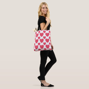 tote bag,heart tote bag