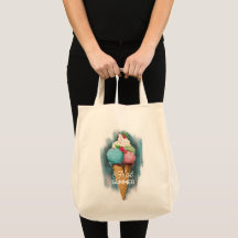 Tote Bag Ice Cream