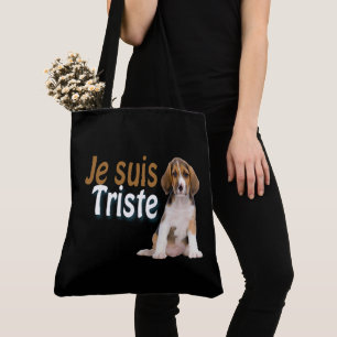 Tote Bag I'm sad