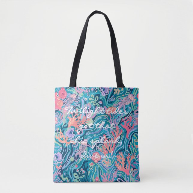 Tote bag in stylish graphic (Front)