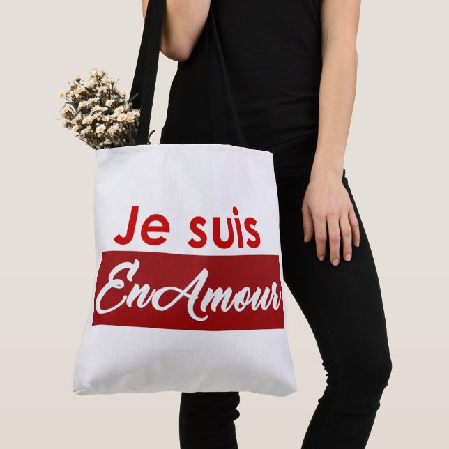 Tote bag je suis en amour (Close Up)