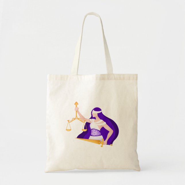Tote Bag Lady Justice (Front)
