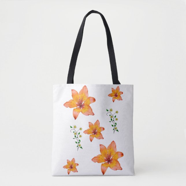 Tote bag lilies (Front)