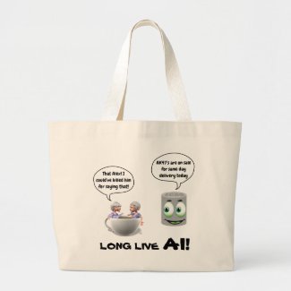 Tote Bag Long Live AI