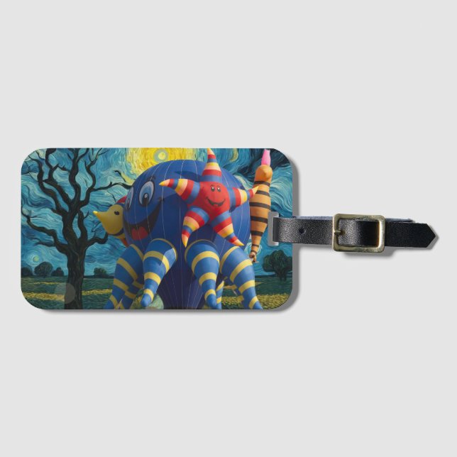 tote bag luggage tag (Front Horizontal)