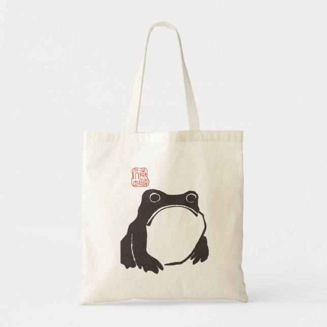 Tote Bag Matsumoto Hoji frog Japanese Art (Front)