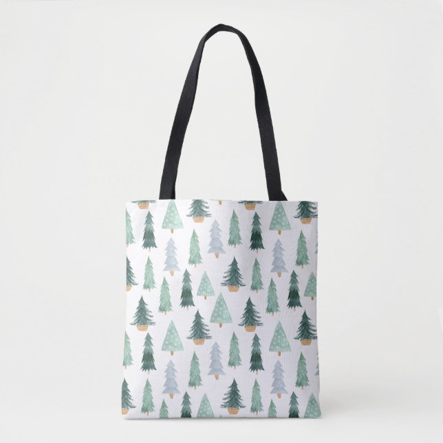 Tote Bag (Medium) - Christmas Pattern (Front)