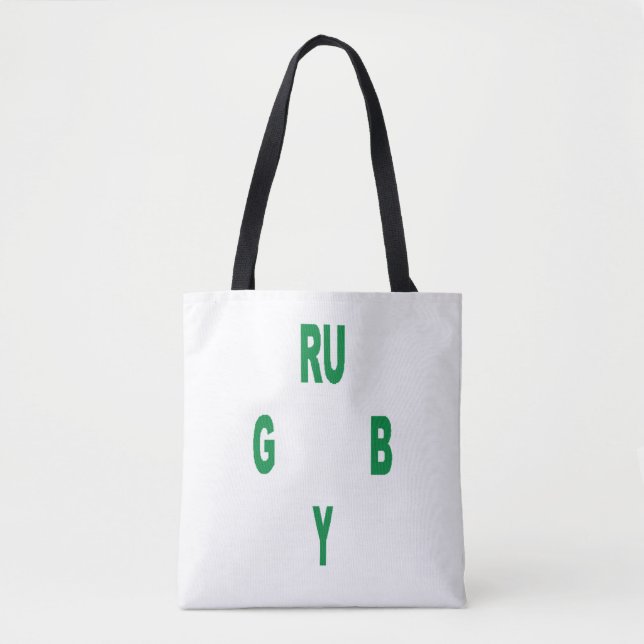 Tote  Bag   Medium  RUGBY (Front)