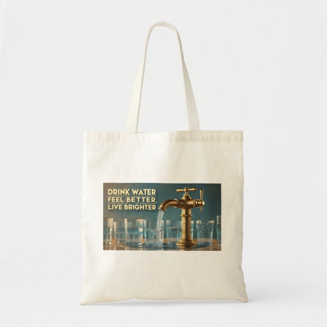 Tote Bag- Mindful Living. (Front)