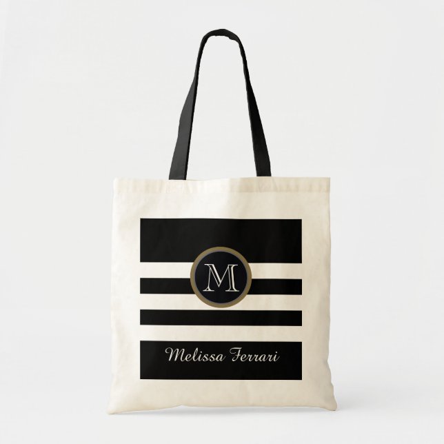 tote-bag modern and personalized tote bag (Front)