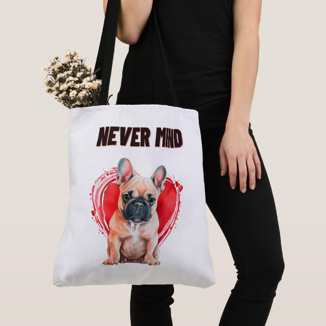 Tote Bag Never mind (Close Up)