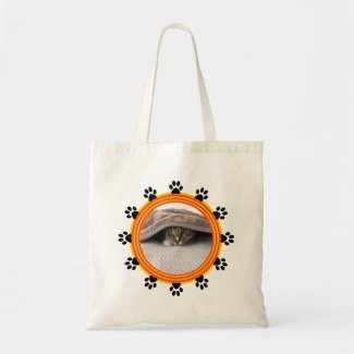 Tote Bag – Paw Print Ring of Fire