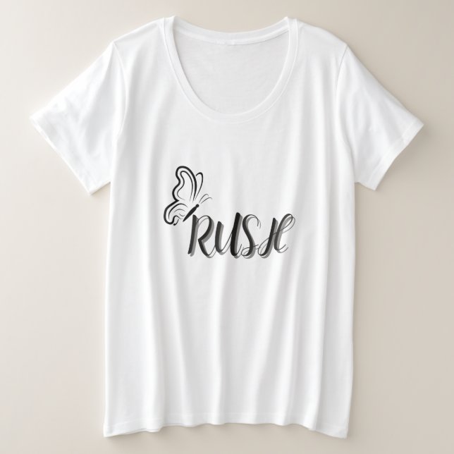 Tote Bag Plus Size T-Shirt (Design Front)