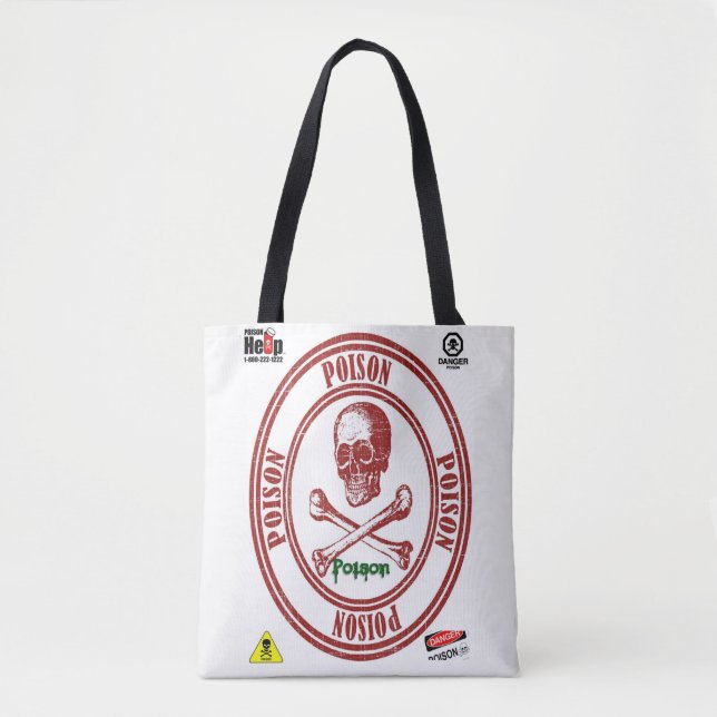 tote bag poison toxic (Front)