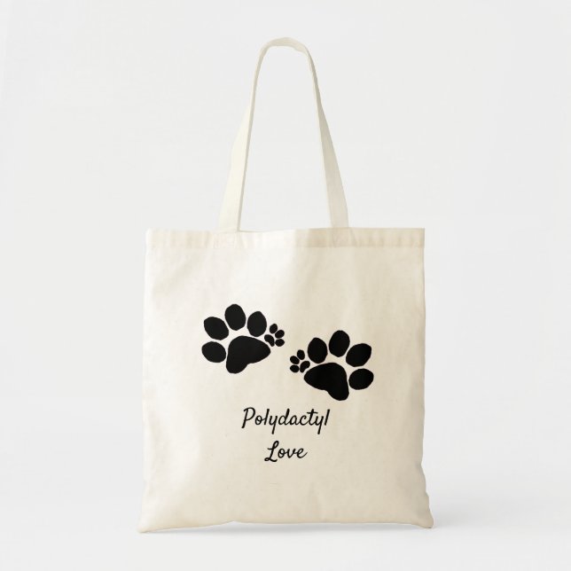 Tote Bag - Polydactyl Love (Front)