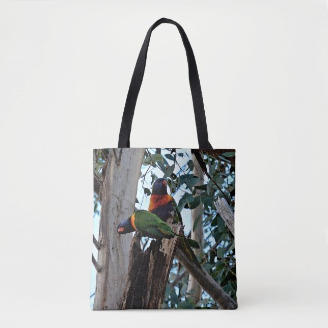 Tote Bag - Rainbow Lorikeets (Front)