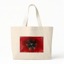 Tote Bag Red flower
