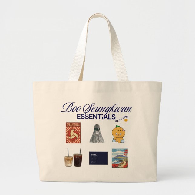 Tote Bag Seventeen Seungkwan - Kpop merch (Front)