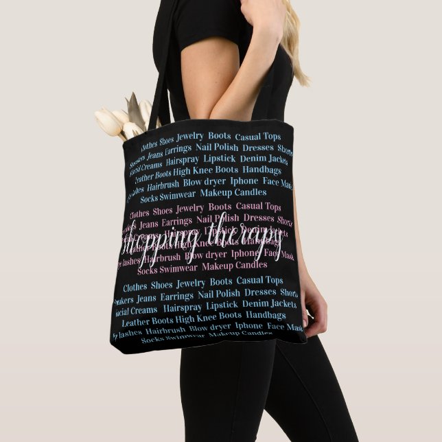 Tote Bag Shopping Therapy  (Close Up)