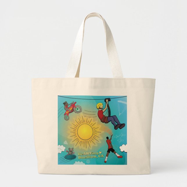 Tote Bag - Sporty Sky (Front)