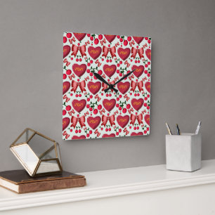 Tote Bag Square Wall Clock