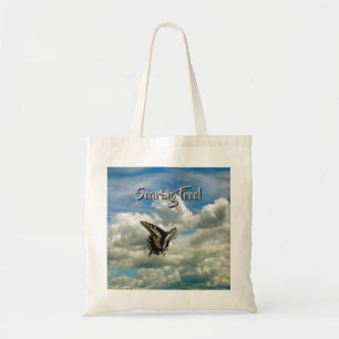 Tote Bag - Swallowtail Butterflies in Clouds