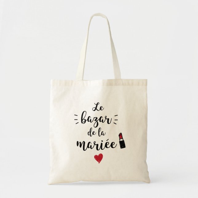 Tote Bag - the Bazaar of the bride (Front)