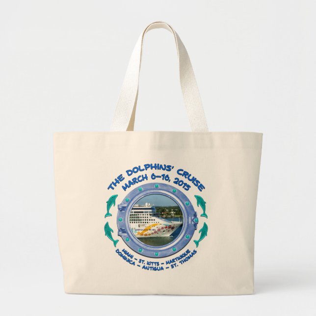 Tote Bag - The Dolphins' Cruise (Front)