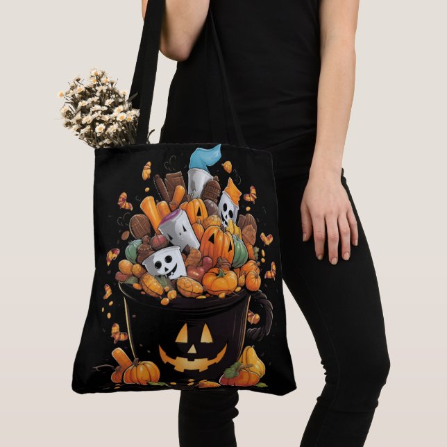 Tote Bag The Tale of the Talking Pumpkin (Close Up)