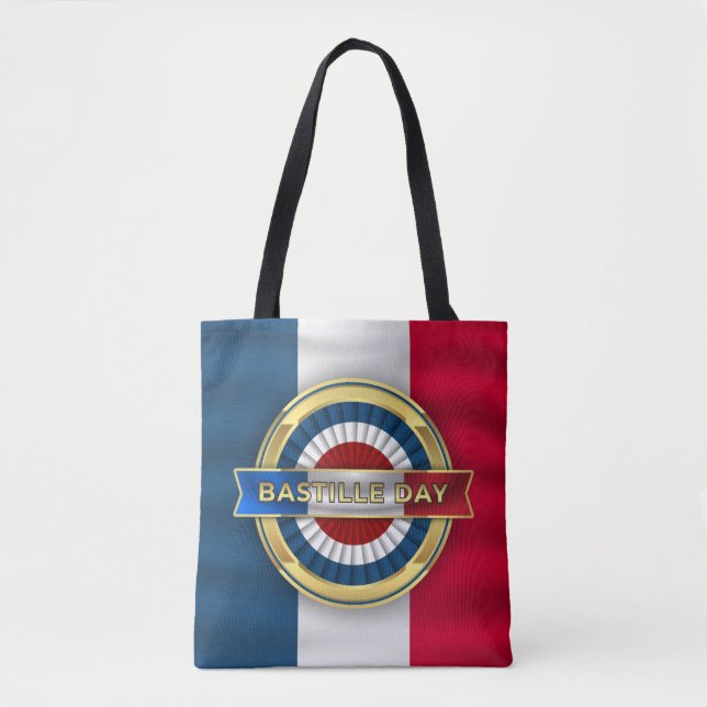 Tote bag to celebrate bastille day (Front)