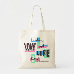 Tote bag to share your pro-life beliefs.