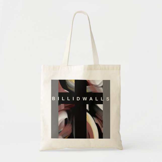 Tote Bag Trend Abstract Fashion Accessories Powder (Front)