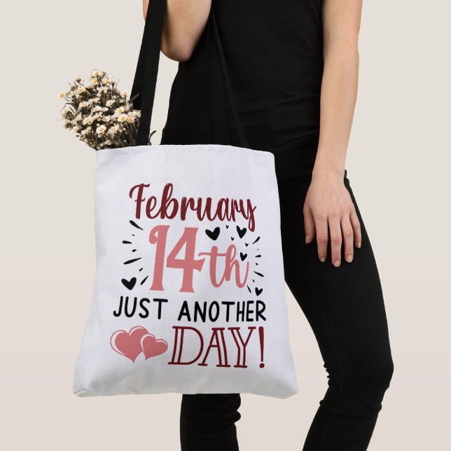 Tote Bag Valentines Day (Close Up)