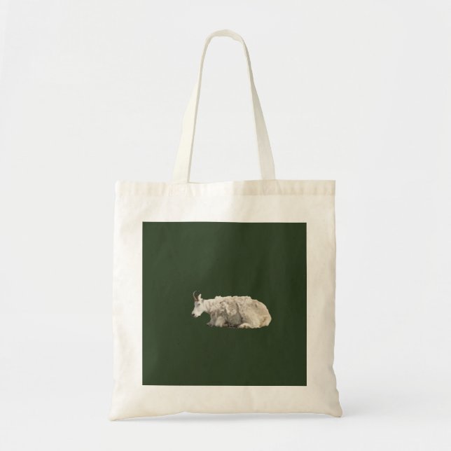 Tote Bag w/ mountain goat (Front)