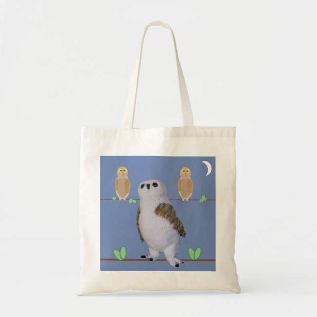 Tote Bag - Who-o-o-s the Real Owl