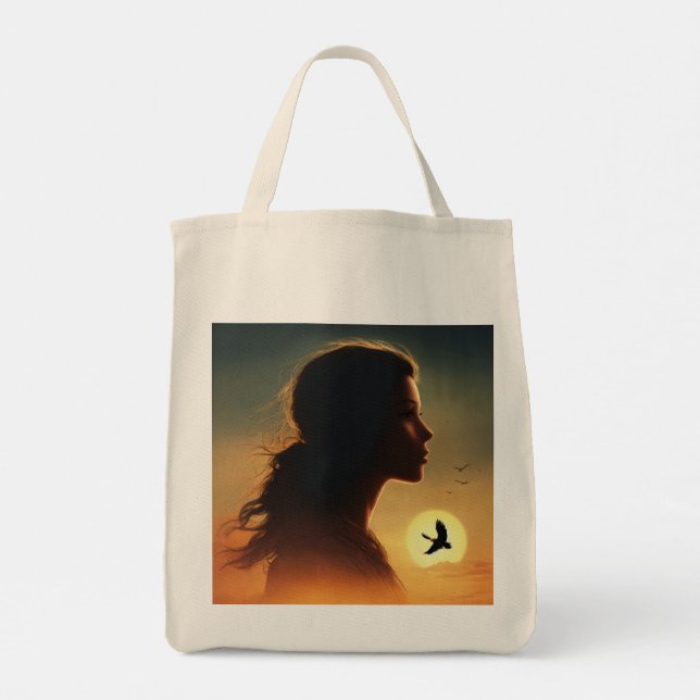 Tote Bag Wings of Vision (Back)