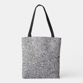 Tote Bag with a Gray Speckled Design