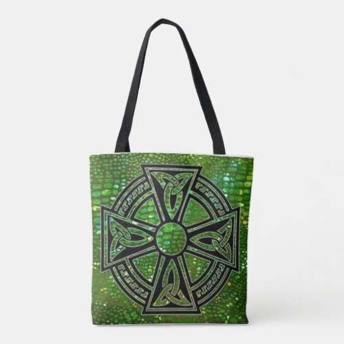 Tote Bag with Celtic Cross
