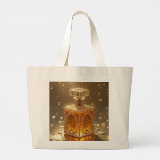 tote bag with gorgeous perfume bottle