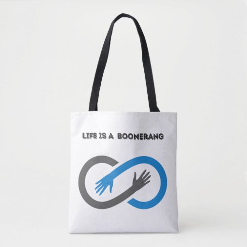 Tote bag with life motives