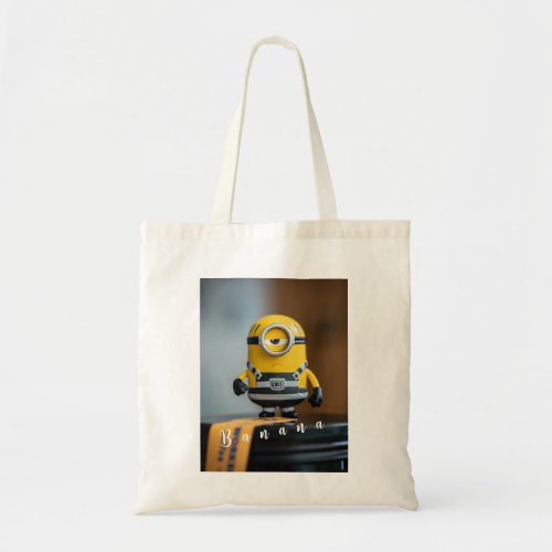 tote bag with minion picture