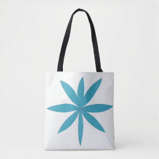 Tote Bag with Turquoise Star