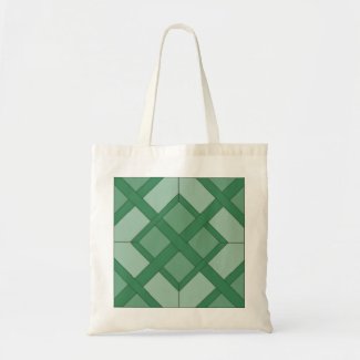 Tote Bag - Woven Lattice