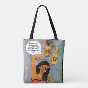 Tote bag- you know what sounds good for dinner?