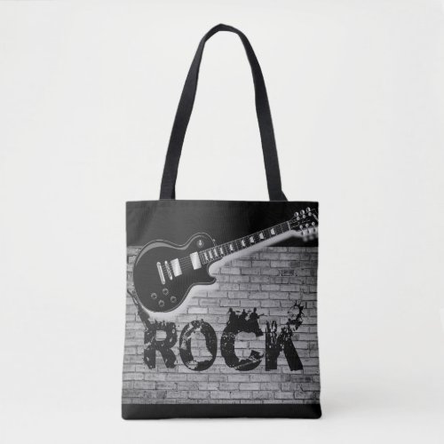 tote bag you rock music