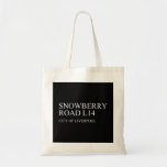 SNOWBERRY ROaD  Tote Bags