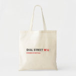 Oval Street  Tote Bags